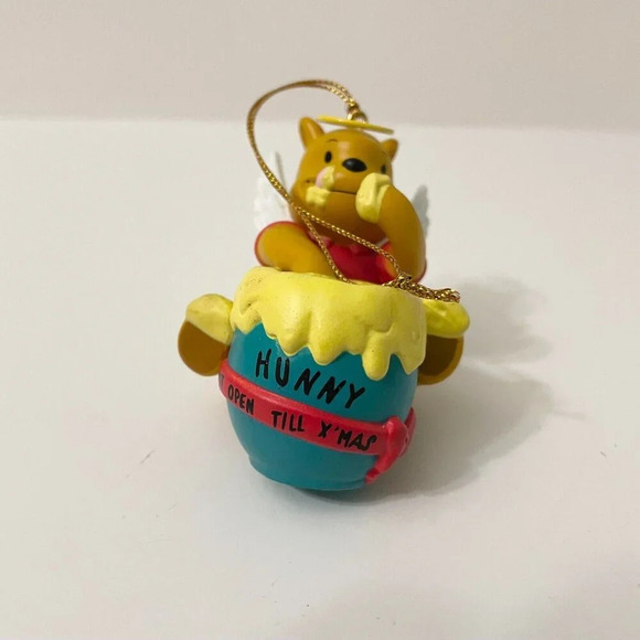 Vintage Winnie The Pooh Angel Disney Christmas Magic Collectible Ornament - Picture 2 of 16